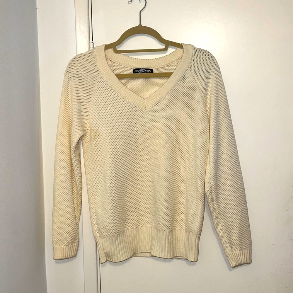 Givenchy Sport open weave sweater